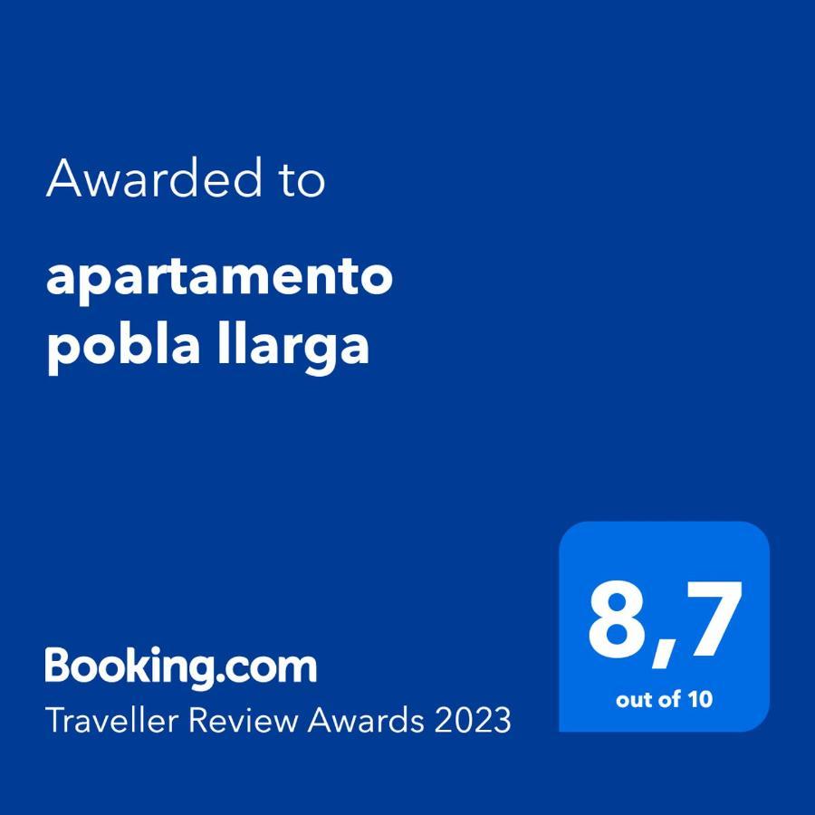 Apartamento Pobla Llarga Completo De 3 Habitaciones Puebla Larga Exterior foto